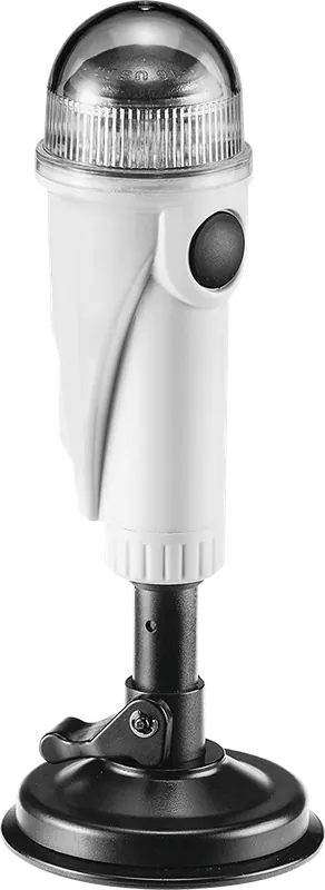FEU DE NAVIGATION LEDS AUTONOME/VENTOUSE BLANC 360° Solde