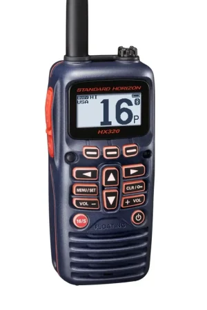 VHF PORTABLE STANDARD HORIZON HX320E NOIRE Promotion