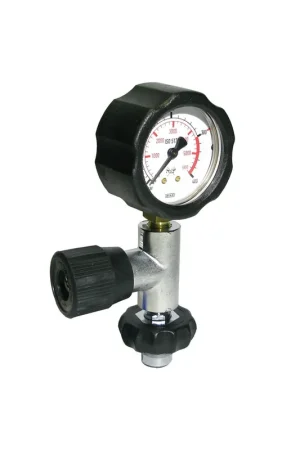 Authentique MANOMÈTRE SURFACE DIN 200/300 AIR/O2