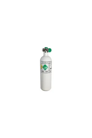 BOUTEILLE ACIER 2 L OXYGÈNE M26 AVEC ROBINET Livraison Gratuite