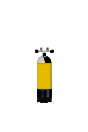 BOUTIELLE ACIER COMPLETE 10 L 200 Bar 2 SORTIES T Commande En Gros
