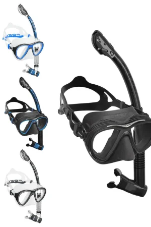 Commande En Gros KIT MASQUE QUANTUM + TUBA ITACA ULTRA DRY NOIR/NOIR