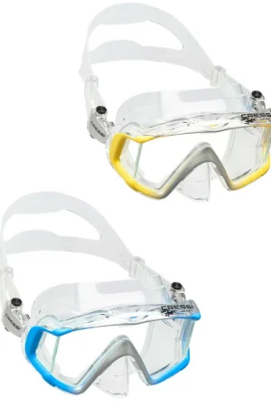 MASQUE LIBERTY TRISIDE CLAIR TRANS/JAUNE Soldes