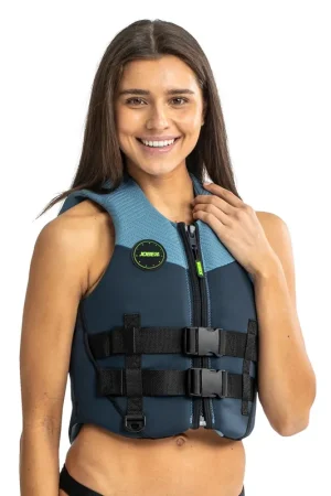 Seulement Aujourd’hui Jobe Gilet de Sauvetage Néoprène Femmes Bleu XS