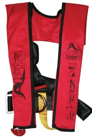 Gilet de sauvetage automatique pour enfants Lalizas Alpha avec harnais ISO 12402-3 71102 Dernière Chance