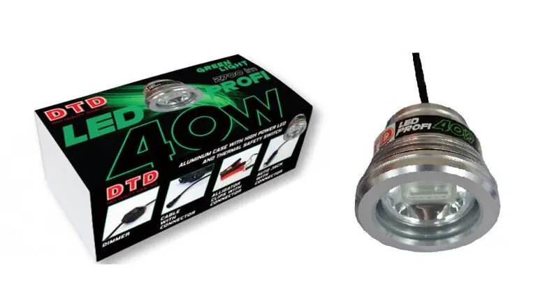 Livraison Express Lampe LED professionnelle DTD 40 W Verte 40637