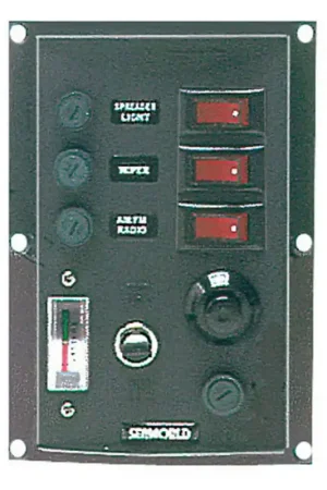 Promotion Tableau électrique Light 3 inters + voltmètre