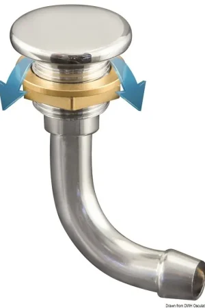 Affaire À Saisir Event carburant laiton chromé Full Flush 90° Ø16mm -