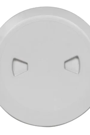 Trappe de visite vis invisible - Ø 187 mm - blanc Retour Gratuit